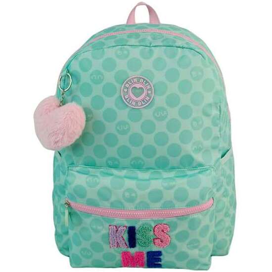 MOCHILA AMERICANO BLIN BLIN KISS ME. COMPARTIMENTO PORTALAPTOP.44 X 31 X 14 CM. image 0