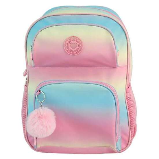 MOCHILA PRIMARIA BLIN BLIN GRADIENT PINK DOBLE COMPARTIMENTO ADAPTABLE A CARRO. 44 X 31 X 17 CM. image 0