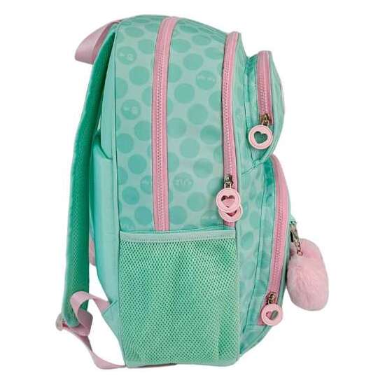 MOCHILA PRIMARIA BLIN BLIN KISS MEDOBLE COMPARTIMENTO ADAPTABLE A CARRO. 44 X 31 X 17 CM. image 1