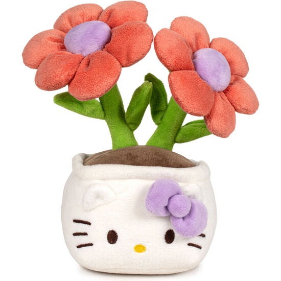 PELUCHE BOTANICAL LOVE HELLO KITTY 25CM SURTIDO image 1