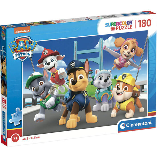 PUZZLE SUPER PATRULLA CANINA PAW PATROL 180PZS image 0