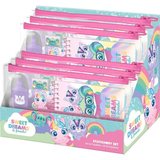 SET PAPELERIA EN ESTUCHE SWEET DREAMS 7PZS image 0