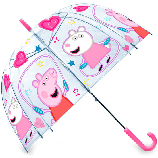 PARAGUAS MANUAL PEPPA PIG 46CM image 0
