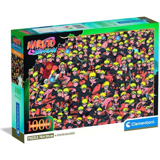 PUZZLE IMPOSSIBLE NARUTO SHIPPUDEN 1000PZS image 0