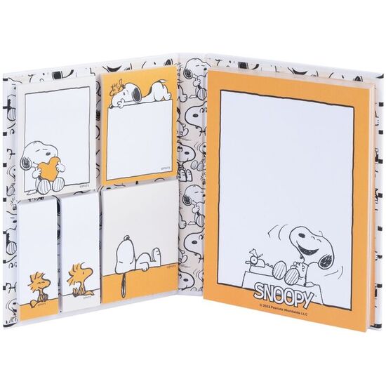 CUADERNO NOTAS ADHESIVAS LAZY DAYS SNOOPY image 0
