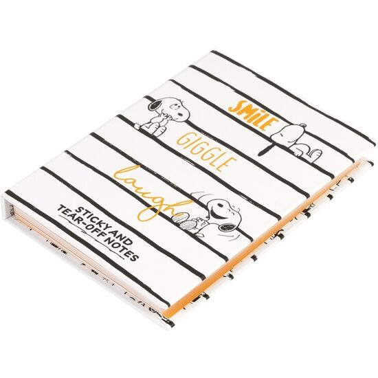 CUADERNO NOTAS ADHESIVAS LAZY DAYS SNOOPY image 1