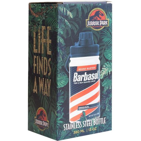 BOTELLA ACERO INOXIDABLE BARBASOL JURASSIC PARK 380ML image 2
