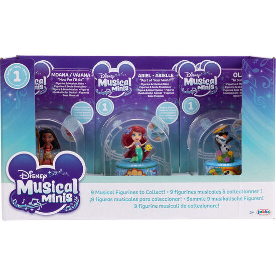 FIGURA MUSICAL DISNEY 7CM SURTIDO ESPAÃ±OL image 0