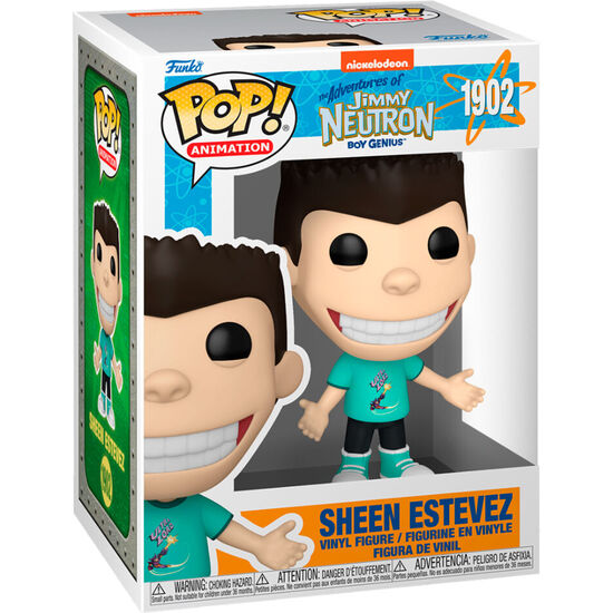 FIGURA POP THE ADVENTURES OF JIMMY NEUTRON SHEEN ESTEVEZ image 0