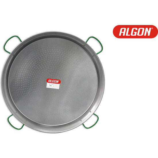 POLISHED STEEL PAELLA PAN 80 CM ALGON image 0