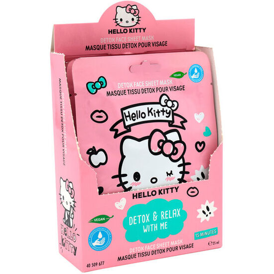 MASCARILLA FACIAL DETOX HELLO KITTY image 1