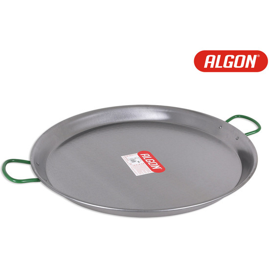 POLISHED STEEL PAELLA PAN 60 CM ALGON image 0