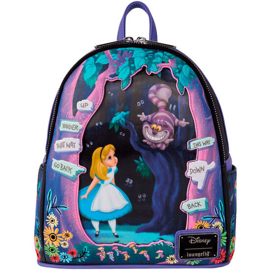 MOCHILA ALICIA EN EL PAIS DE LAS MARAVILLAS DISNEY 26CM image 0