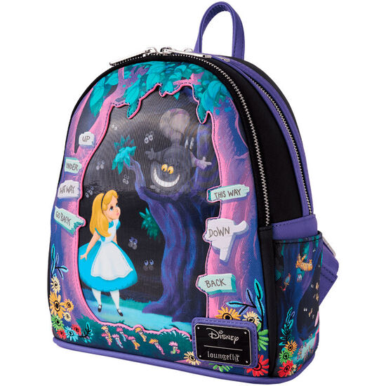 MOCHILA ALICIA EN EL PAIS DE LAS MARAVILLAS DISNEY 26CM image 1
