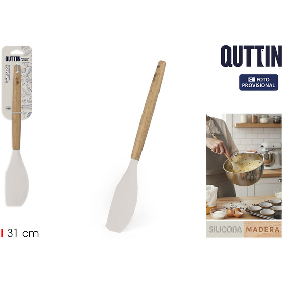 ESPATULA SOFT M/MADERA QUTTIN image 0