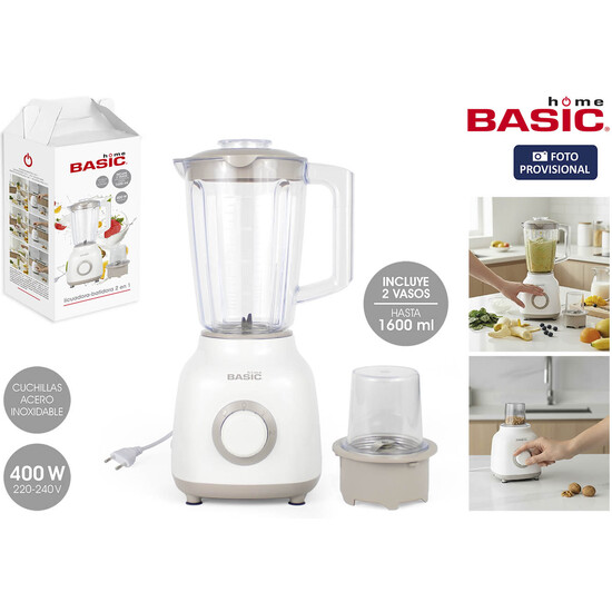 LICUADORABATIDORA ELECTRICA 300W BASIC HOME image 0