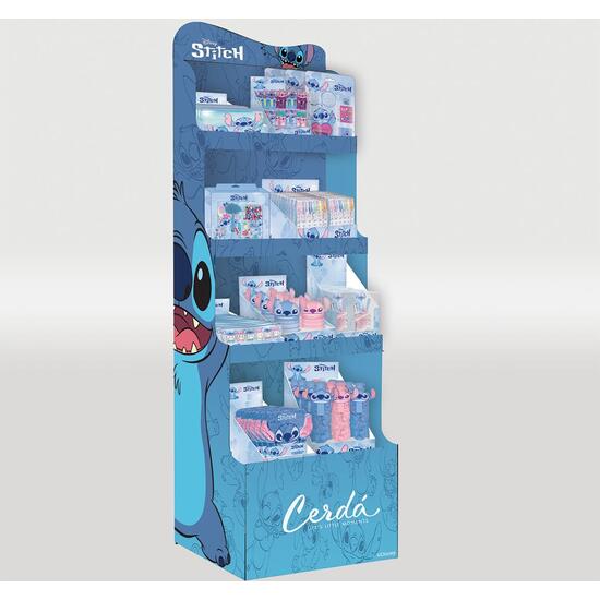 DISPLAYS EXPOSITOR CARTÓN BALDAS PAPELERÍA STITCH image 1