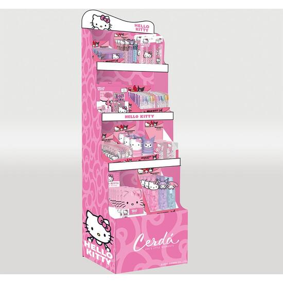 DISPLAYS EXPOSITOR CARTÓN BALDAS PAPELERÍA HELLO KITTY image 1