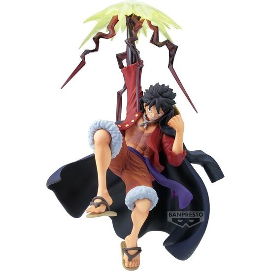 FIGURA MONKEY D LUFFY BATTLE RECORD ONE PIECE 15CM image 0
