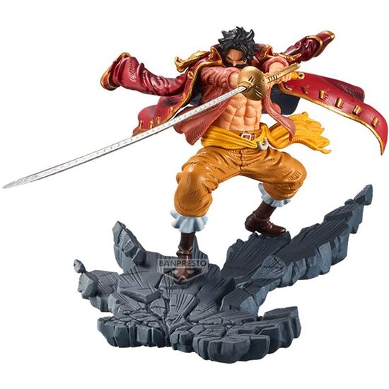 FIGURA GOLD D ROGER MANHOOD ONE PIECE 9CM image 0