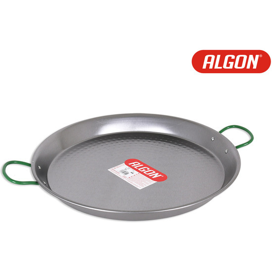 POLISHED STEEL PAELLA PAN 46 CM ALGON image 0