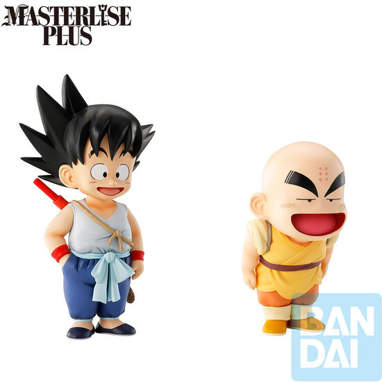 FIGURA ICHIBANSHO SON GOKU & KRILLIN TRAINING SECTION DRAGON BALL 13CM image 1