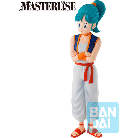 FIGURA ICHIBANSHO BULMA TRAINING SECTION DRAGON BALL 21CM image 0