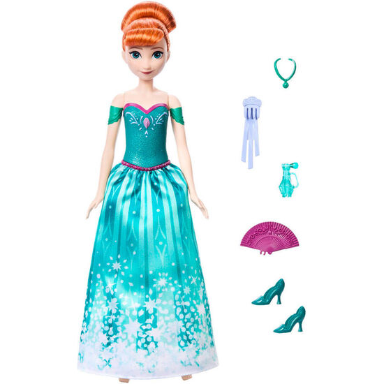 MUÃ±ECA SPIN AND REVEAL ANNA FROZEN DISNEY image 2