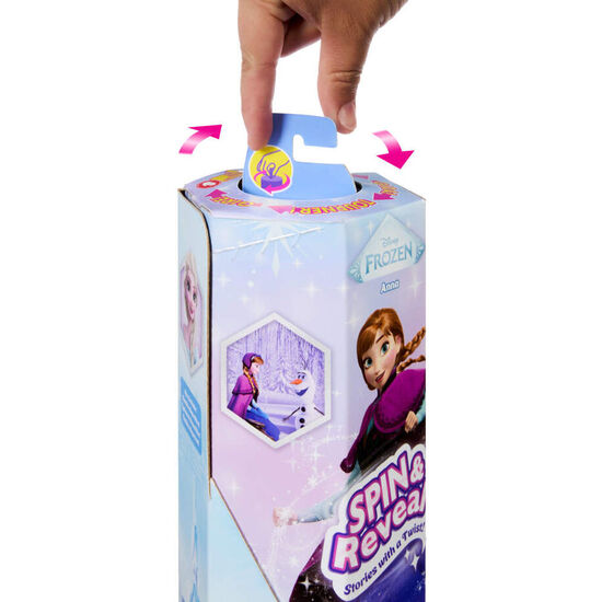 MUÃ±ECA SPIN AND REVEAL ANNA FROZEN DISNEY image 3