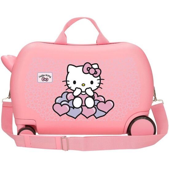 MALETA ABS HEARTS &#38; DOTS HELLO KITTY 45CM image 0