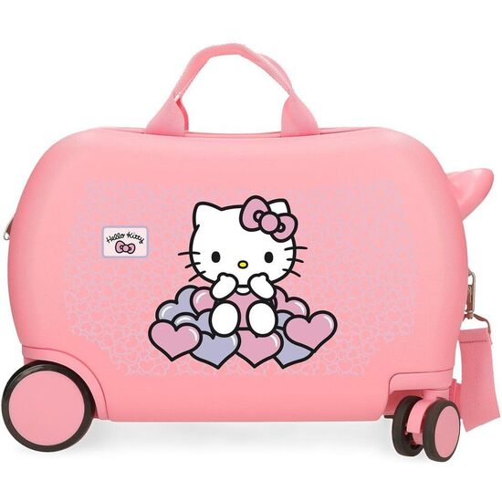 MALETA ABS HEARTS &#38; DOTS HELLO KITTY 45CM image 1