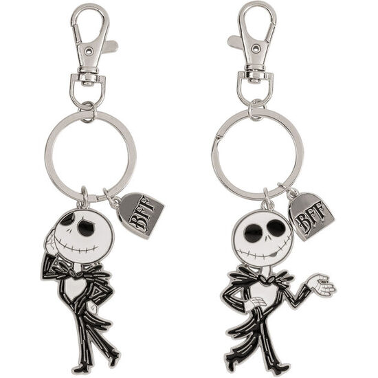 SET 2 LLAVEROS JAKKS SKELLINGTON PESADILLA ANTES DE NAVIDAD DISNEY image 0