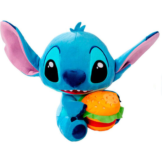 PELUCHE STITCH HAMBURGUESA DISNEY 25CM image 0