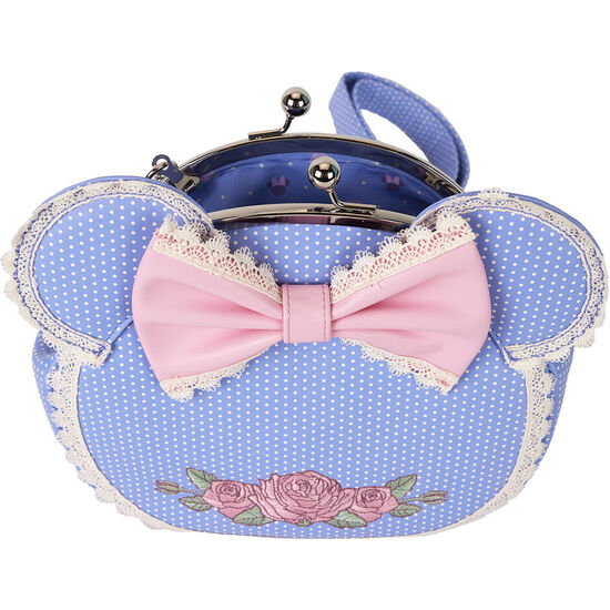 BOLSO BANDOLERA FLORAL MINNIE DISNEY LOUNGEFLY image 1