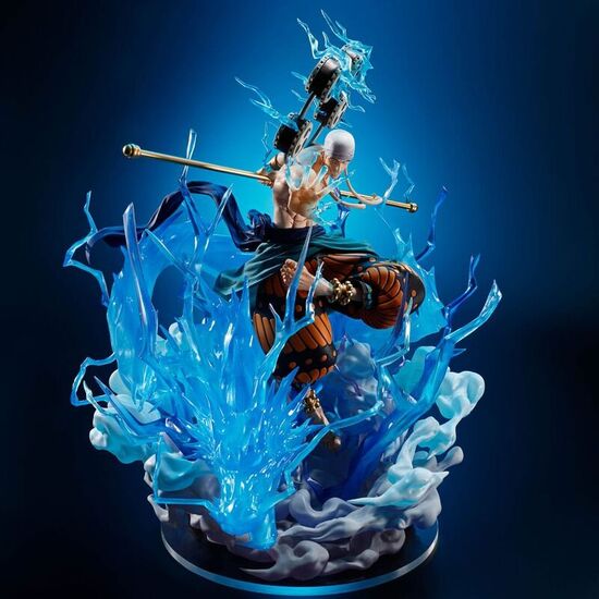 FIGURA FIGUARTSZERO EXTRA BATTLE ENEL SIXTY MILLION VOLT LIGHTNING DRAGON ONE PIECE 32CM image 0