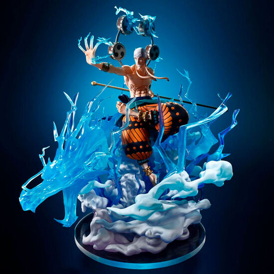FIGURA FIGUARTSZERO EXTRA BATTLE ENEL SIXTY MILLION VOLT LIGHTNING DRAGON ONE PIECE 32CM image 1