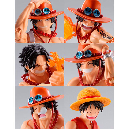 FIGURA S.H. FIGUARTS PORTGAS D ACE FIRE FIST ONE PIECE 15CM image 2