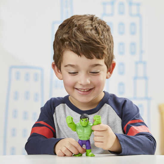 FIGURA HULK SPIDEY AND HIS AMAZING FRIENDS MARVEL 10CM image 0