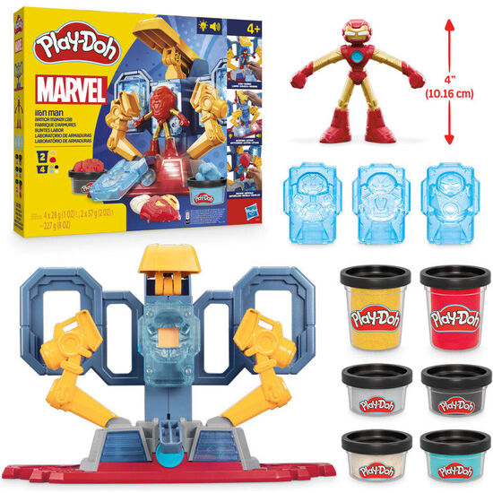 LABORATORIO DE ARMADURAS IRON MAN MARVEL PLAY-DOH image 0