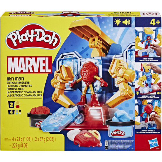 LABORATORIO DE ARMADURAS IRON MAN MARVEL PLAY-DOH image 3