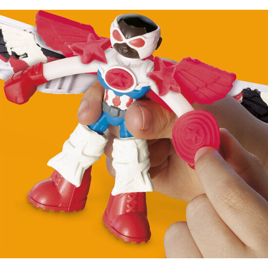 MOTO CORTADORA DEL CAPITAN AMERICA MARVEL PLAY-DOH image 2