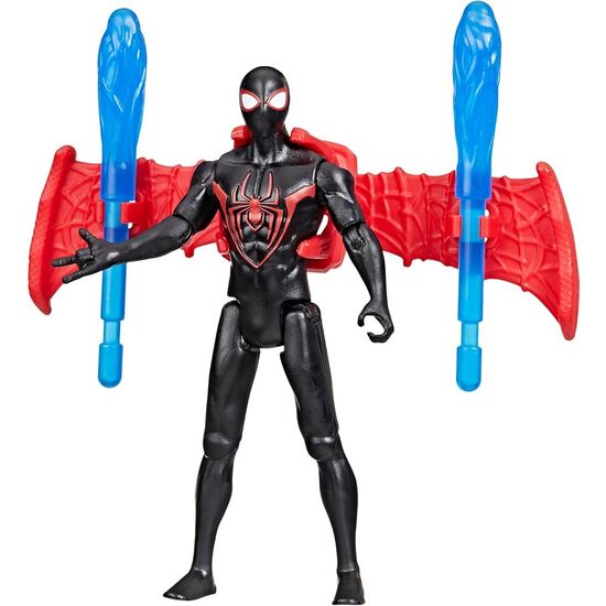 COCHE LANZADOR + FIGURA MILES MORALES VENOM VERSUS EPIC WORLD OF ACTION SPIDER-MAN MARVEL image 2