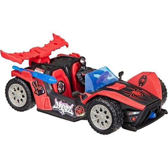 COCHE LANZADOR + FIGURA MILES MORALES VENOM VERSUS EPIC WORLD OF ACTION SPIDER-MAN MARVEL image 3