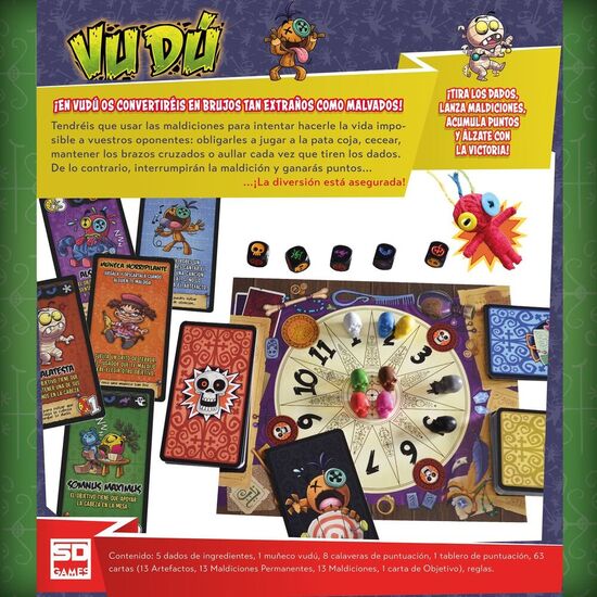 JUEGO DE MESA VUDU ESPAÃ±OL image 3
