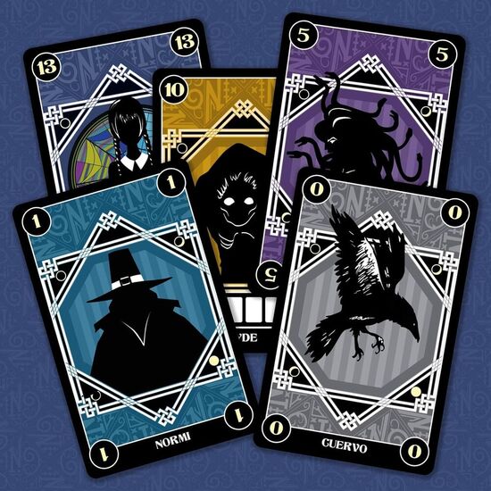 JUEGO DE CARTAS CRIATURAS Y EXCLUIDOS MIERCOLES WEDNESDAY ESPAÃ±OL image 1