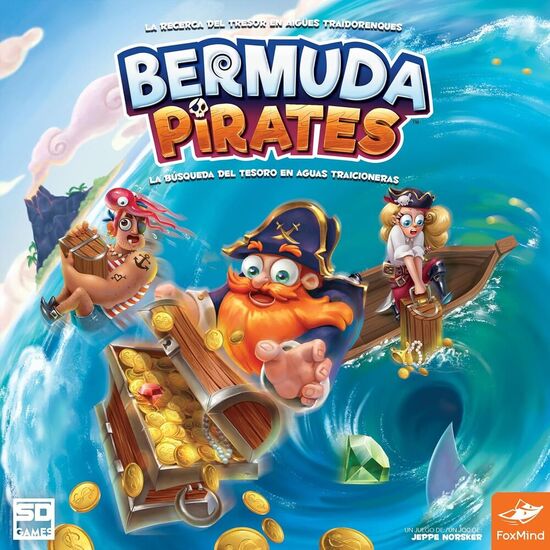 JUEGO DE MESA BERMUDA PIRATAS ESPAÃ±OL image 2