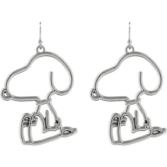 PENDIENTES SNOOPY PLATA image 3