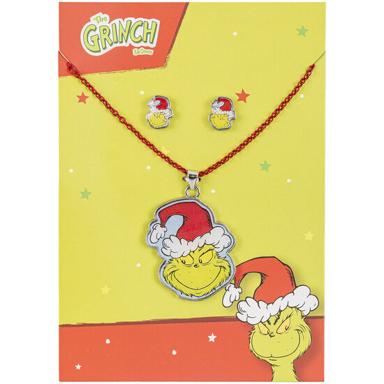 SET COLGANTE + PENDIENTES NAVIDAD EL GRINCH image 3
