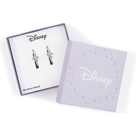 PENDIENTES ARO MINNIE DISNEY PLATA image 2