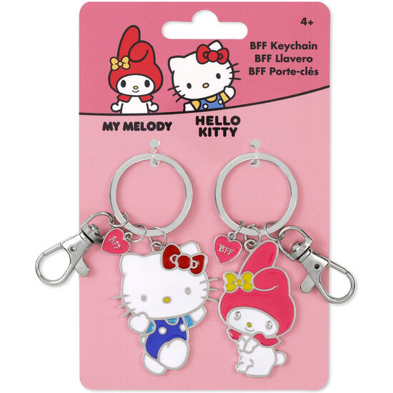SET 2 LLAVEROS HELLO KITTY AND FRIENDS image 0